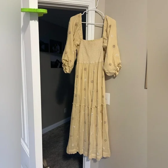 Free People Dahlia Embroidered Maxi Dress - Picture 6 of 12